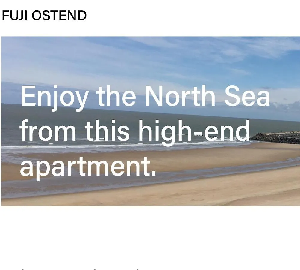 Geniet Van De Zee Met Dit Top-Appartement Fuji Ostende 0*,  Belgien